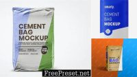 738+ Cement Bag Mockup Free Easy Editable