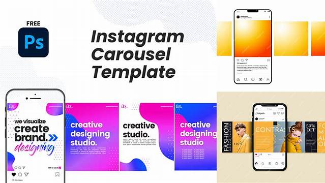 7380+ Instagram Carousel Mockup Elegant and Stylish Free PSD