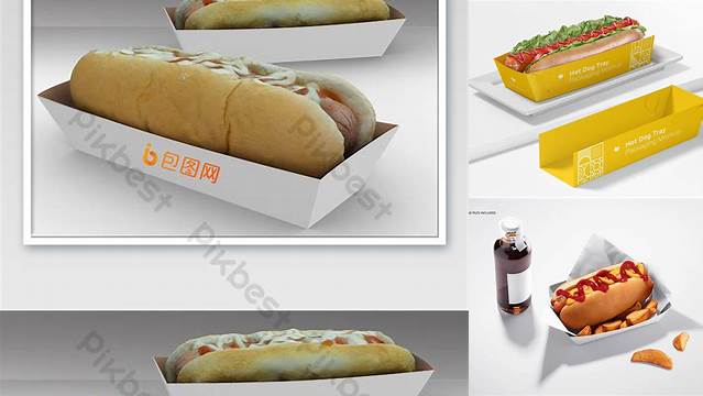 7385+ Hot Dog Mockup Free Best for Showcase