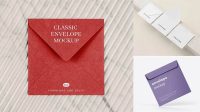 7389+ Square Envelope Mockup Unique Free Photoshop Files