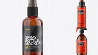 739+ Amber Spray Bottle Mockup Free Download Free