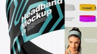 7392+ Headband Mockup Include TIFF