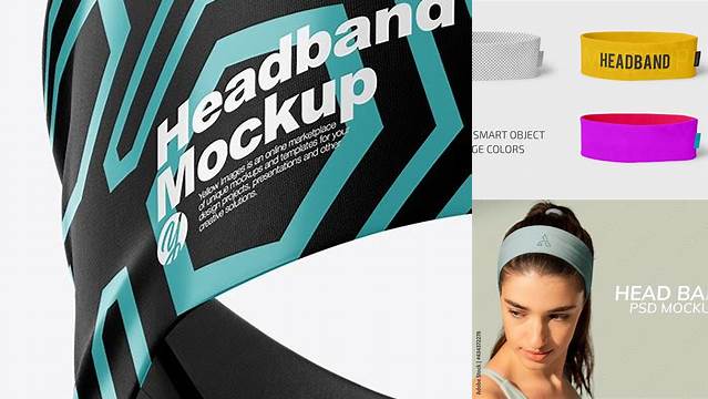 7392+ Headband Mockup Include TIFF