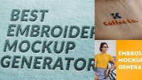 7393+ Embroidery Mockup Generator Premium Quality Freebie