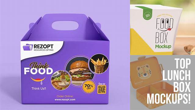 7397+ Mock Up Lunch Box Download Free PSD