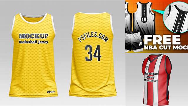 7402+ Nba Jersey Mockup Free PSD