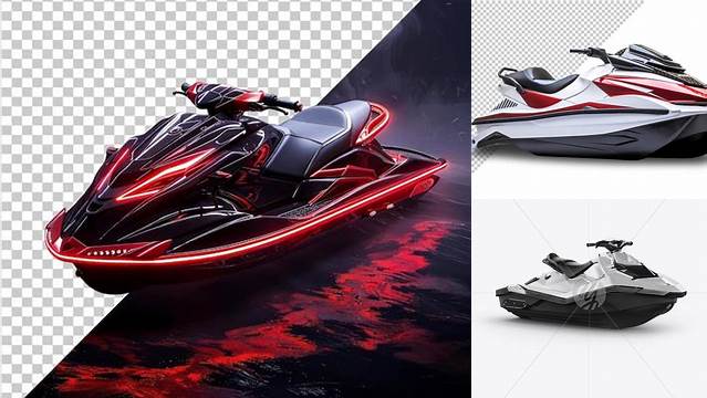 7403+ Jet Ski Mockup High Resolution