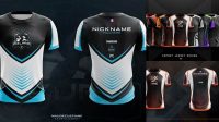 7409+ Esport Jersey Template Psd Free Free Mockup Templates