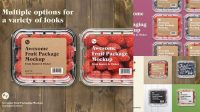 7409+ Fruit Packaging Mockup Creative Photoshop Resources