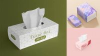 7414+ Tissue Paper Packaging Mockup Download Now Free PSD Template