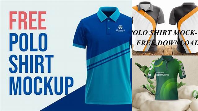 7418+ Sublimation Polo Shirt Template Psd PSD Download