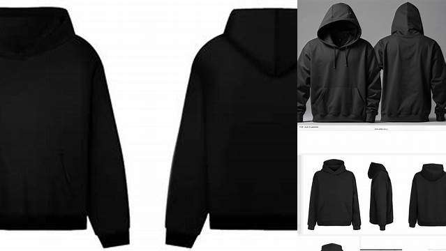 7418+ Template Hoodie Hitam Polos Free Creative Design