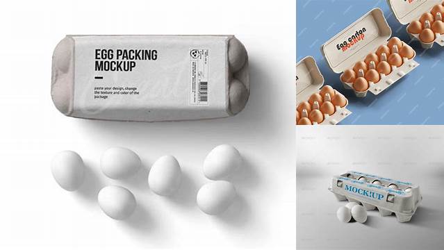 7423+ Egg Carton Mockup For Free Download