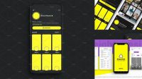 7427+ Snapchat Mockup PSD Download