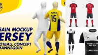 7431+ Mockup Soccer Kit Include TIFF