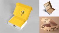 7437+ Opened Textured Box PSD Mockup Free Download Design Mockup