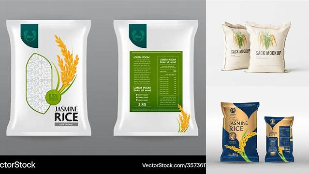 7437+ Rice Package Mockup Free Free PSD Mockup Resource