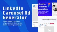 7440+ Linkedin Ad Mockup Tool Creative Photoshop Resources