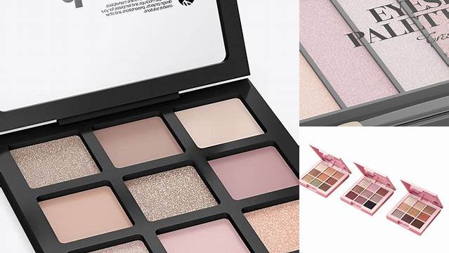 7450+ Eyeshadow Palette Mockup Free Digital Download