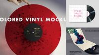 7459+ Vinyl Mockup Generator Include TIFF