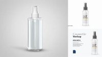 7462+ Clear Spray Bottle PSD Mockup Photoshop Freebie