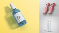 7469+ Clear Spray Bottle With Transparent ?ap PSD Mockup Smart Layer Mockup Free