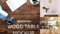 7474+ Free Table Mockup Free PSD