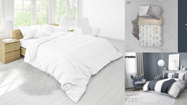 7479+ Bed Mockup Psd Free Download High-Quality Creative PSD