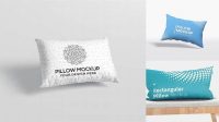 7481+ Rectangle Pillow PSD Mockup Premium Freebie for Designers