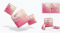 7485+ Sanitary Pads Mockup Stylish PSD for Free