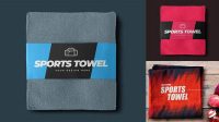 7488+ Sport Towel Mockup High Resolution