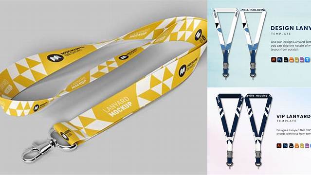 7495+ Lanyard Design Template Psd PSD for Free