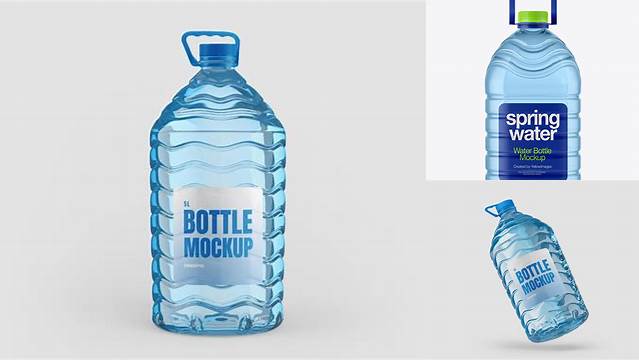 7503+ 5l Bottle Mockup Elegant PSD Mockup