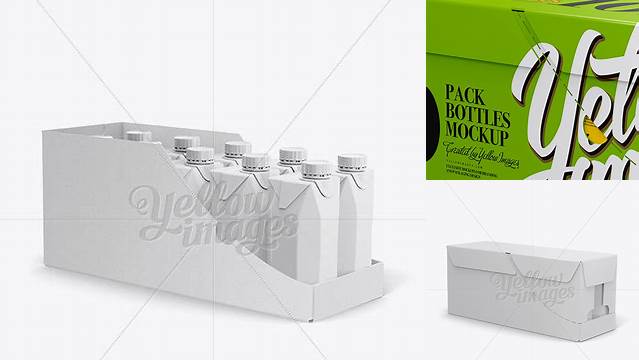 7505+ 10 Drink Carton Boxes in Shelf-ready Package Halfside View Include TIFF