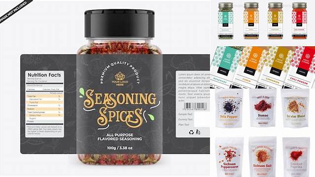 751+ Spices Packaging Design Templates Digital Download