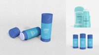 7512+ Glossy Plastic Deodorant Tube PSD Mockup Exclusive Digital PSD Resource