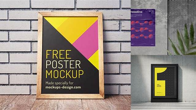 7513+ Poster Mockup Vk Exclusive PSD Design Freebie