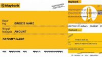 7517+ Maybank Mock Cheque Template Download Mockup PSD Free Download