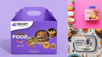 7540+ Lunch Box Mockup Psd Free Download PSD Free Download