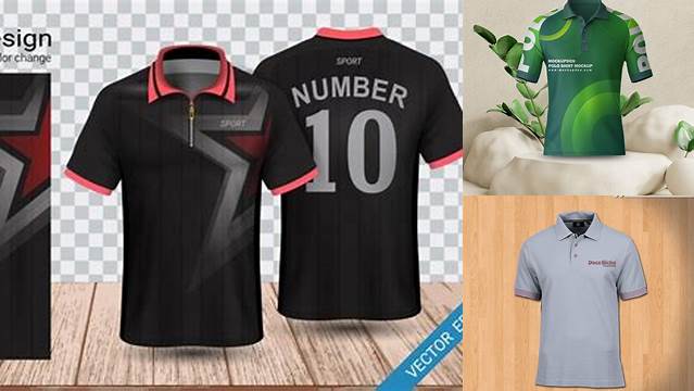 7550+ Download Mockup Jersey Polos Psd High-Resolution PSD Download