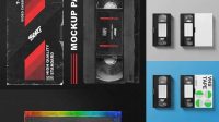 7550+ Vhs Box Mockup Layered Photoshop Template