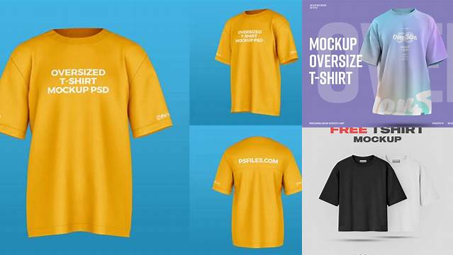 7551+ Oversize T Shirt Mockup Psd Free Exclusive Free Creative Resource