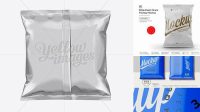 7554+ White Plastic Snack Package Small Editable Graphic Design Files