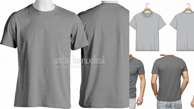 7555+ Mock Up Kaos Abu Abu Download Professional PSD