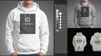 7557+ Gildan Hoodie Mockup Free Creative PSD Templates