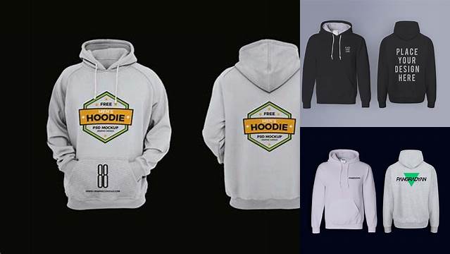 7558+ Mockup Hoodie Depan Belakang Psd Free Editable Photoshop Template