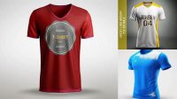 7561+ Mock Up Camiseta De Futbol Smart Layer PSD