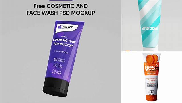 7565+ Face Wash Mockup Free Download Free Downloadable PSD