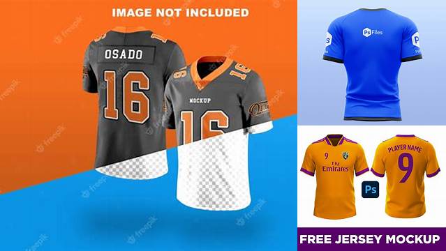 7568+ Football Jersey Mockup Psd Free Editable PSD File