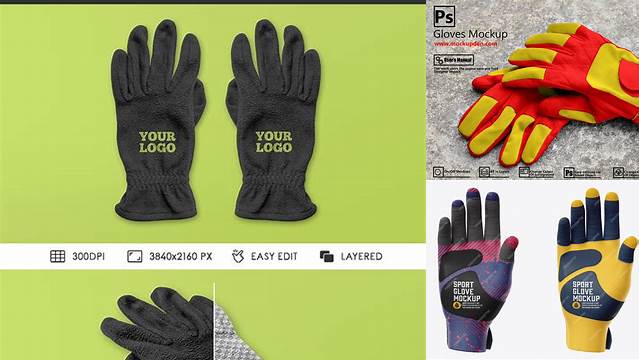 7569+ Glove Mockup For Free Download